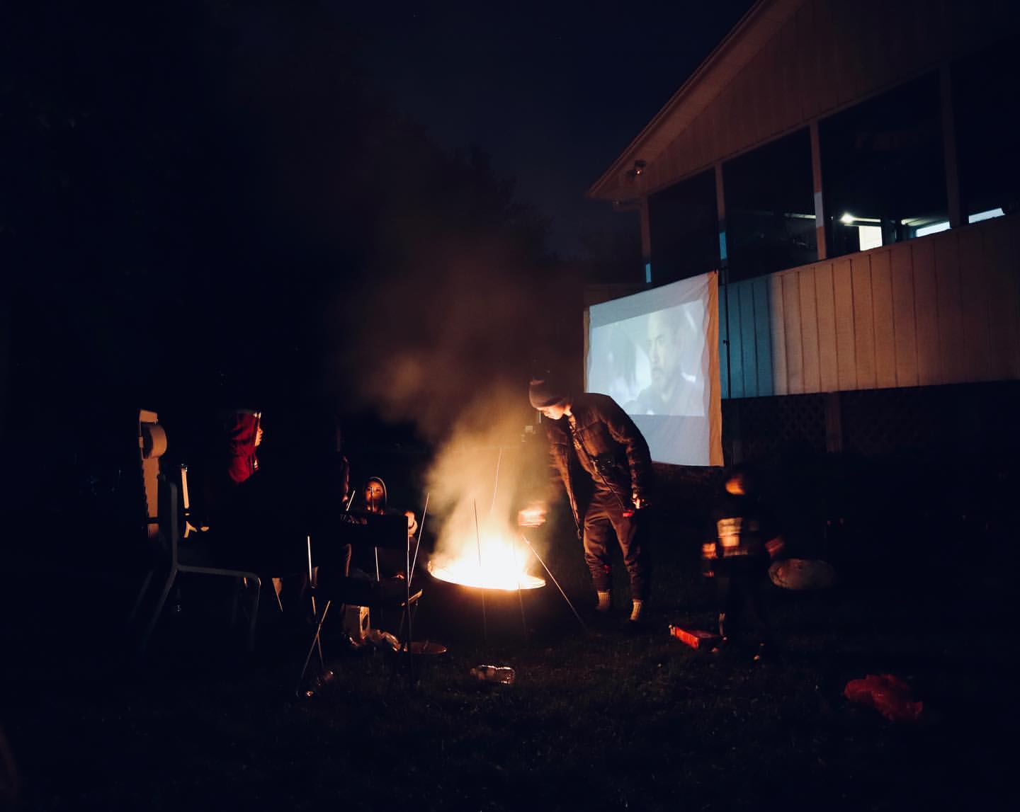 camping night